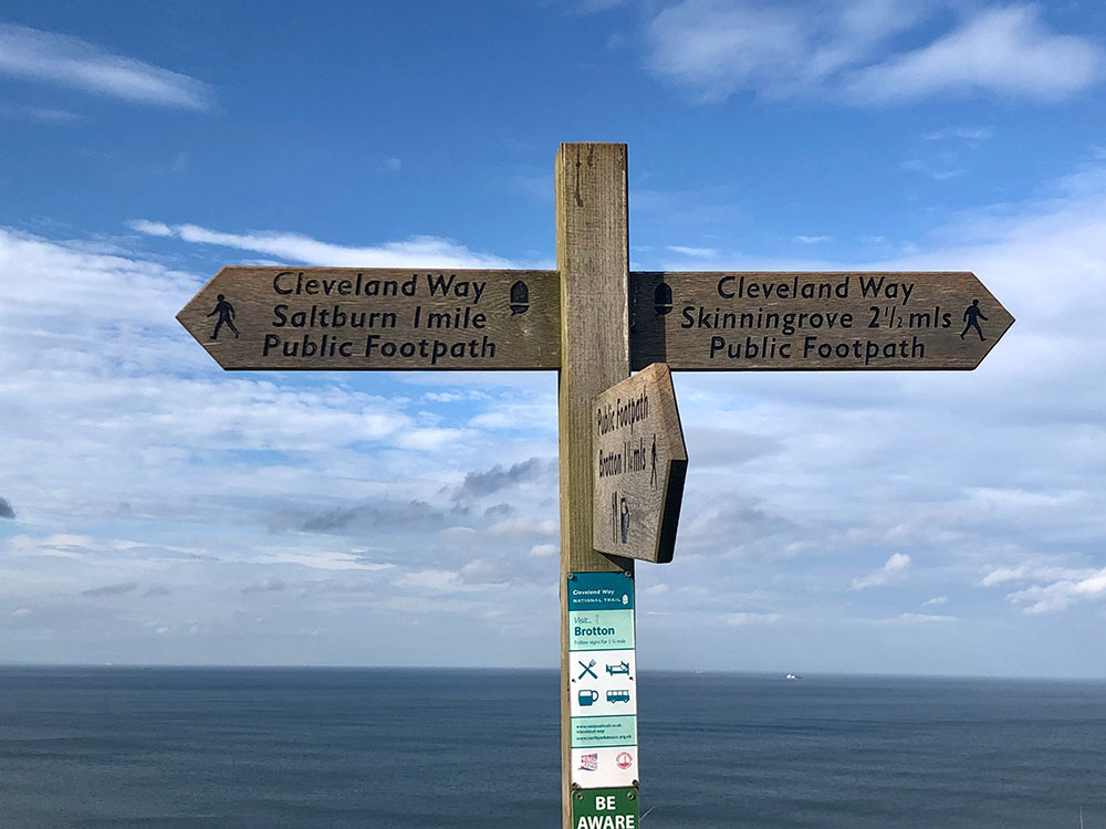 Finger Post with directions