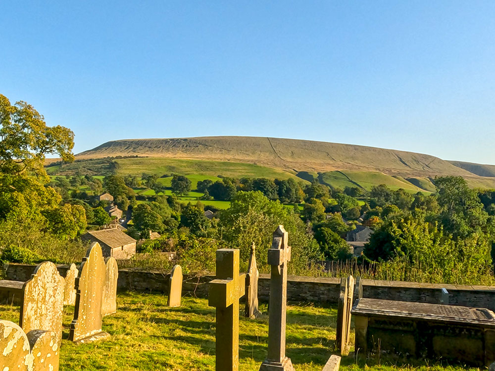 Pendle Hill from Downham