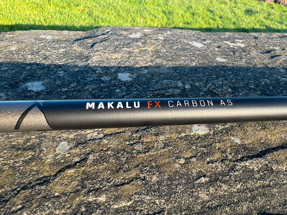 Carbon shaft on the Makalu FX Carbon AS hiking pole