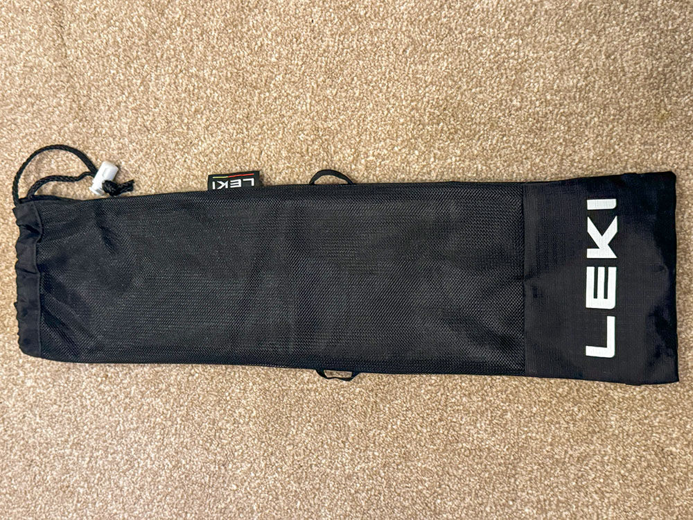 Hiking pole storage bag