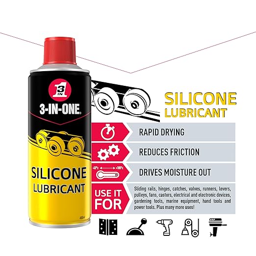 3-IN-ONE Silicone Lubricant Features