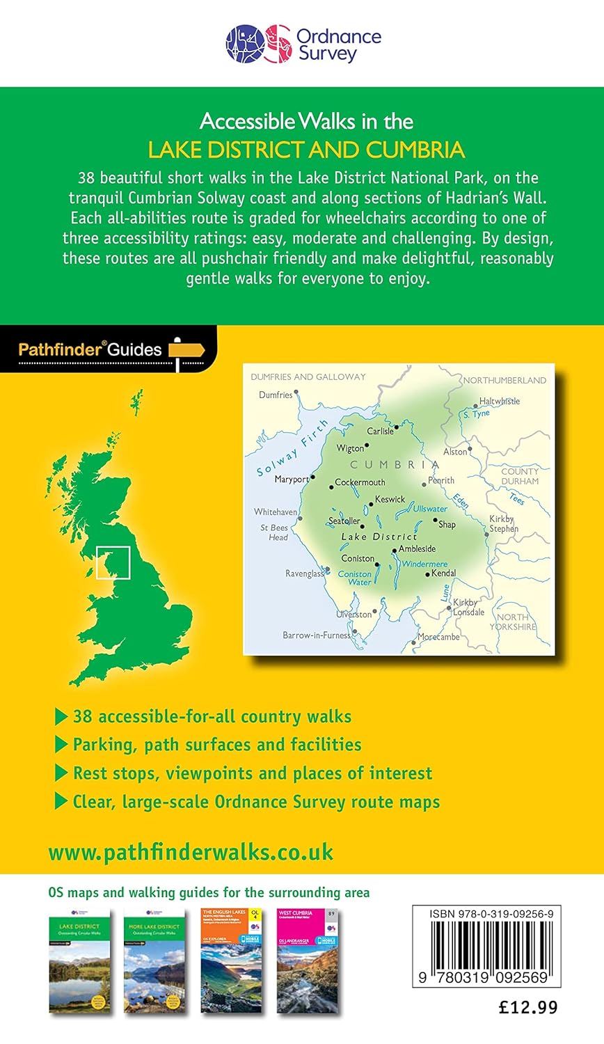 Lake District and Cumbria Accessible Walks - back