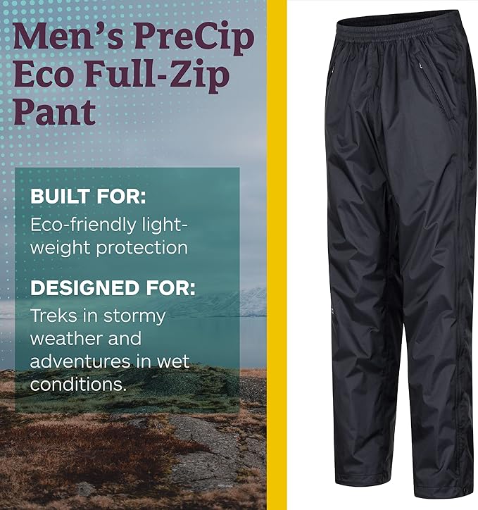 Marmot PreCip Eco Full Zip Pant - men's