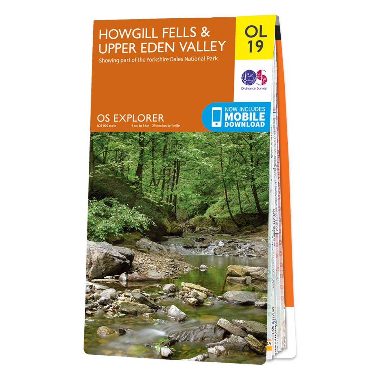 Howgill Fells and Upper Eden Valley Map - Explorer Map OL19