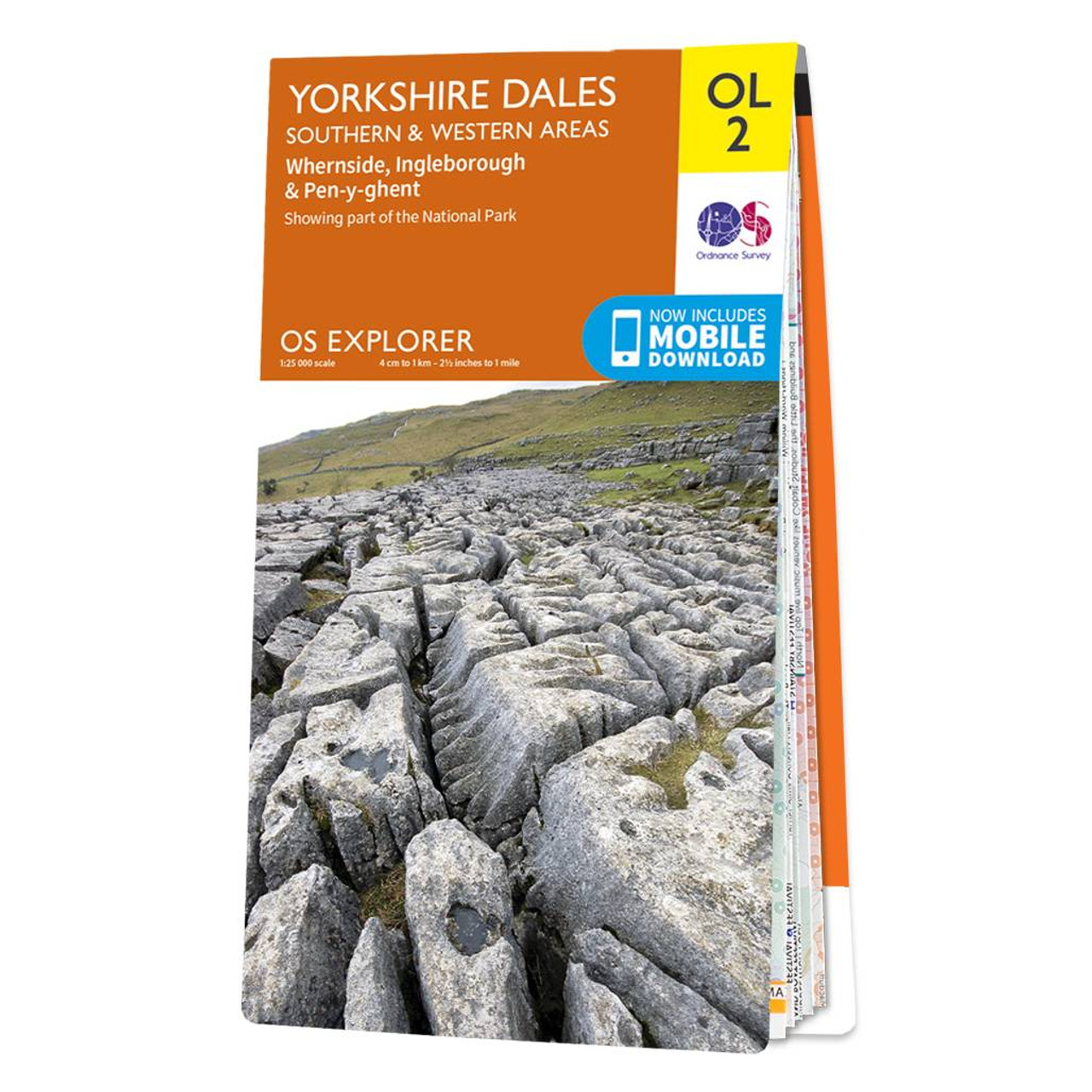 Yorkshire Dales Map - Southern and Western - Explorer Map OL2