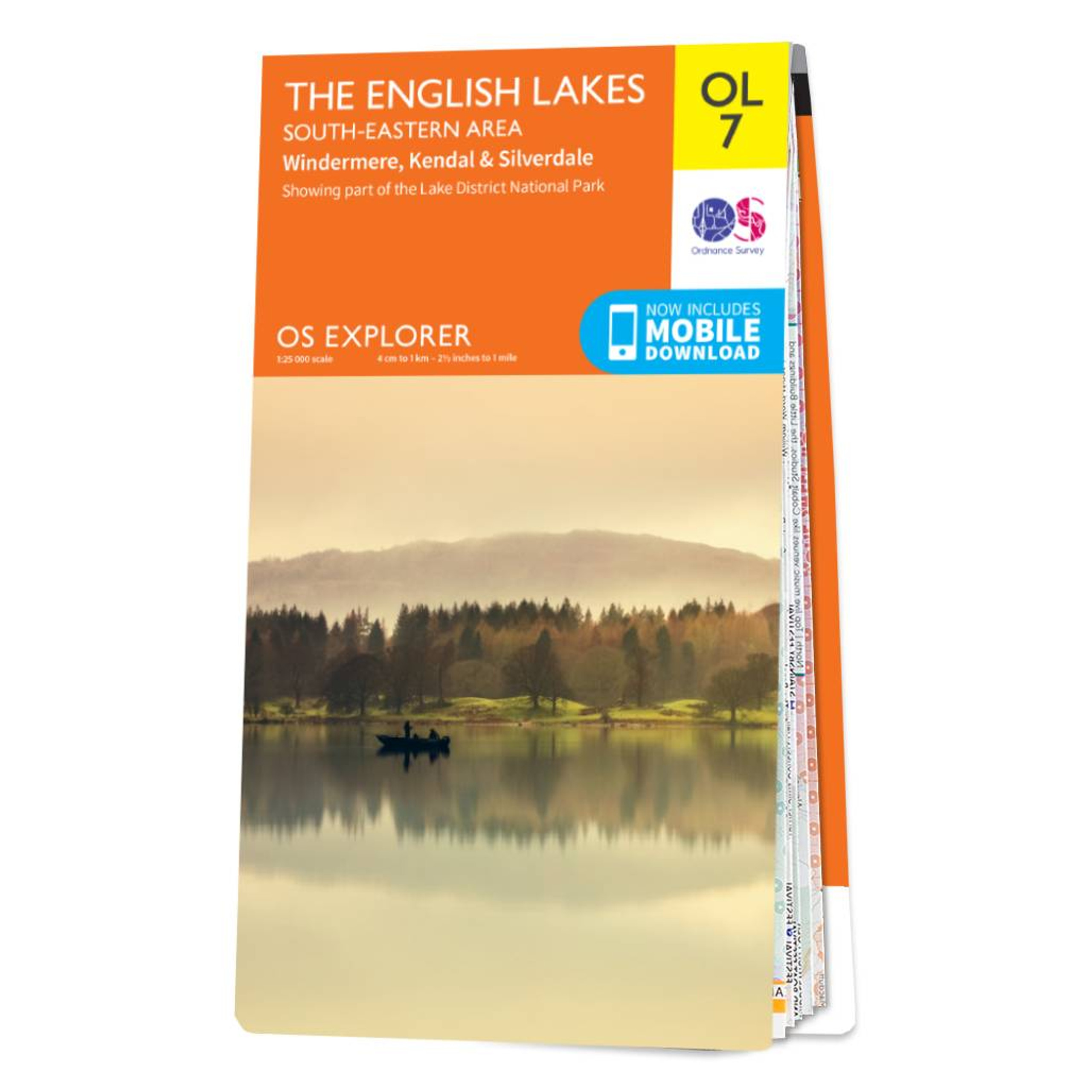 The English Lakes (South-Eastern Area) OL7 - Ordnance Survey map
