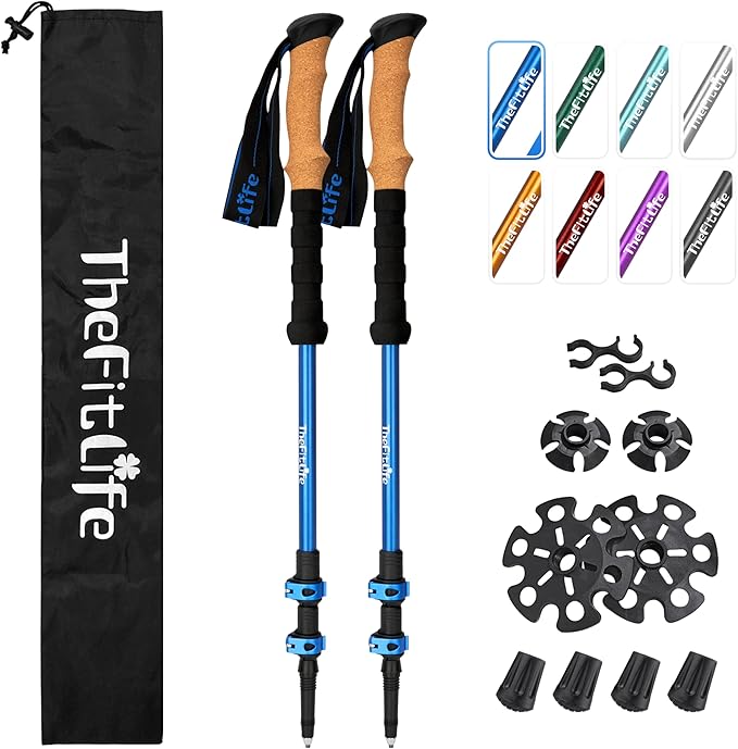 TheFitLife Hiking Walking Trekking Poles