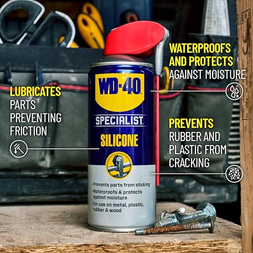 WD-40 Specialist Silicone Spray Features