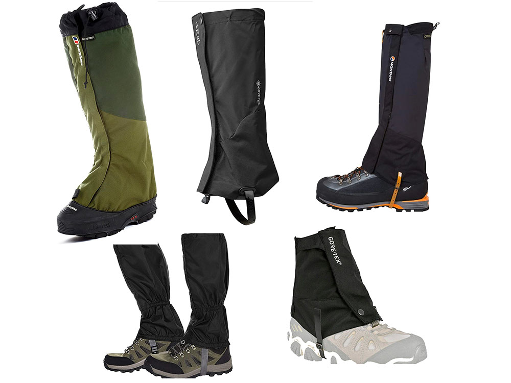 Selection of the best gaiters