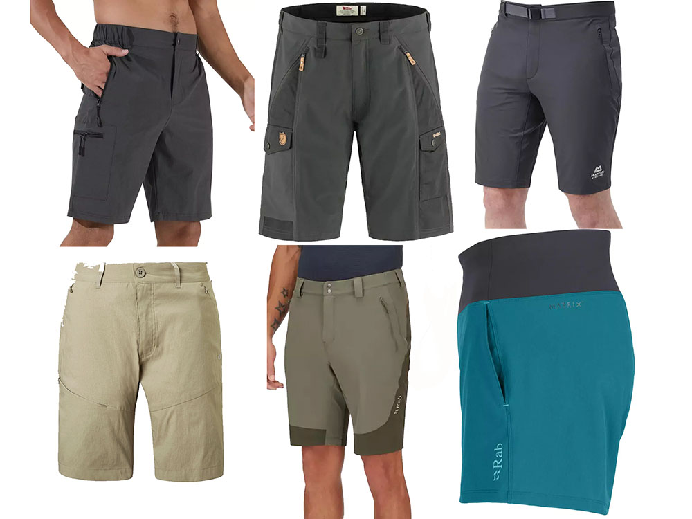 Selection of the best hiking shorts