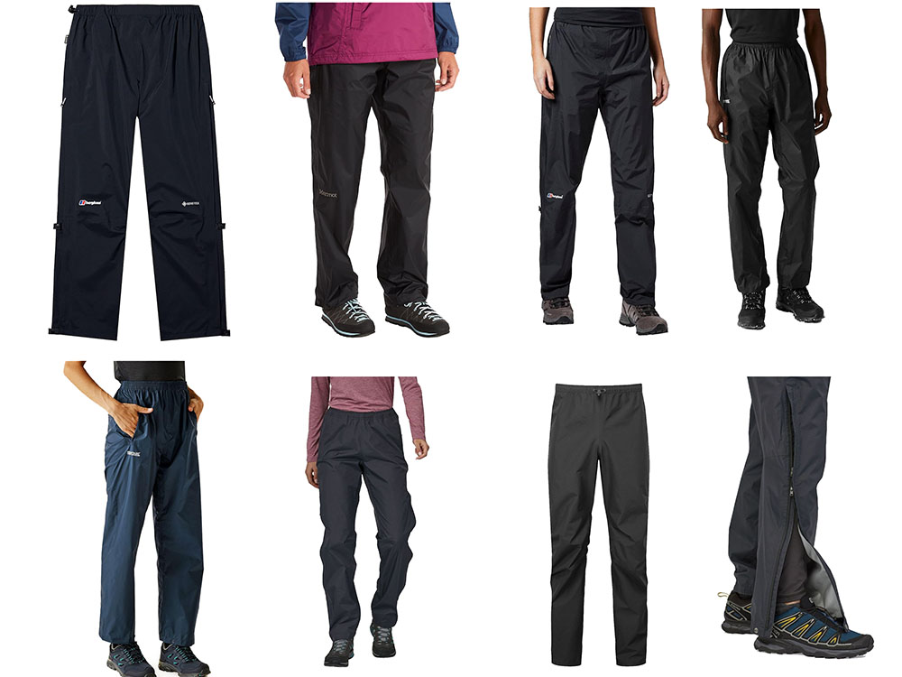 Selection of the best waterproof trousers