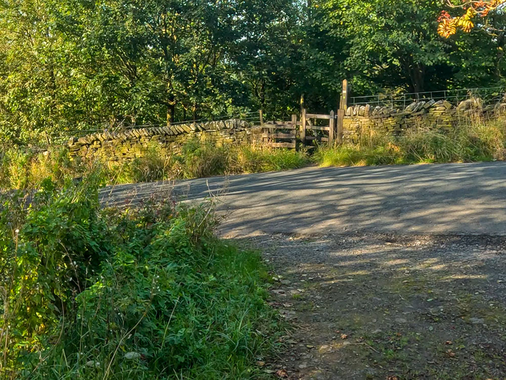 Cross the road and head through the kissing gate opposite