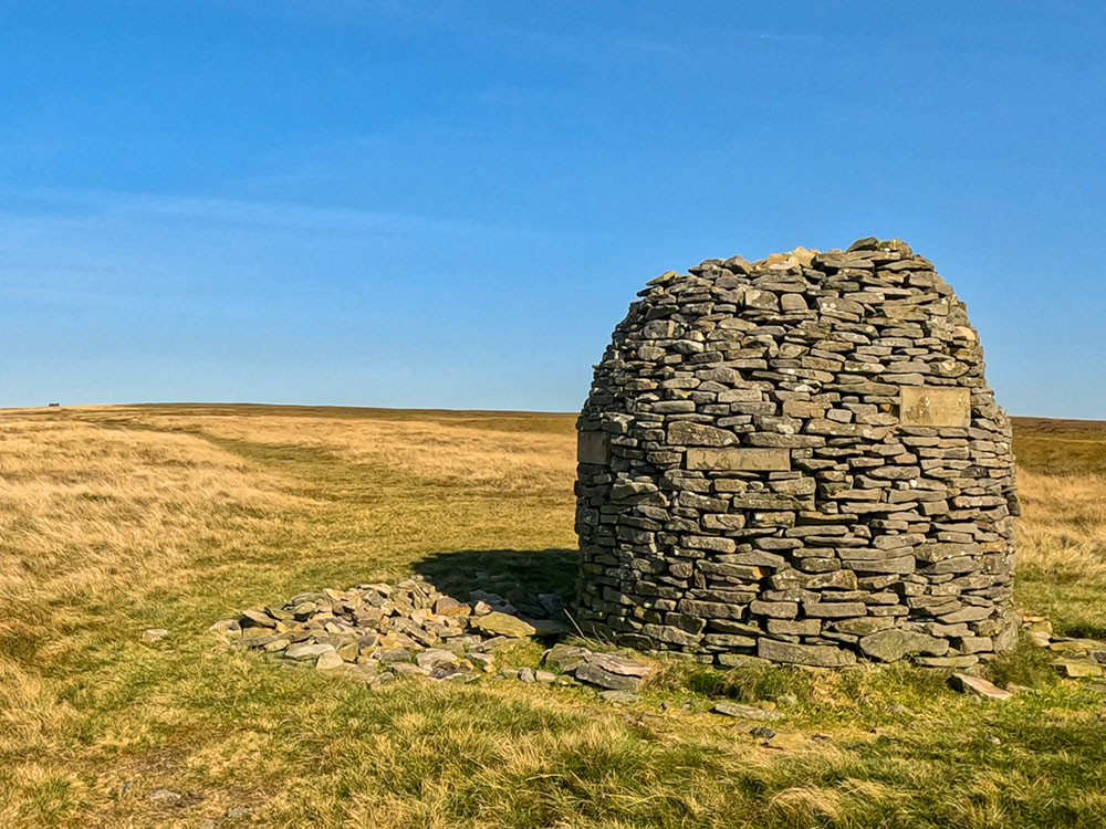 The Scout Cairn on Pendle Hill