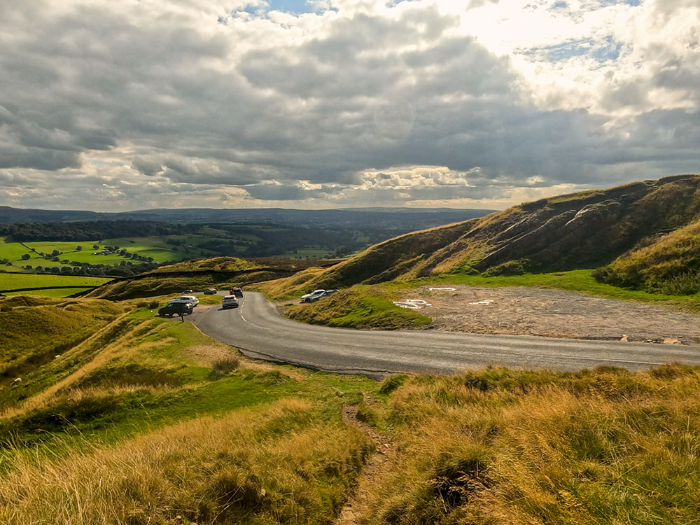 Dropping back down to the parking at the Nick of Pendle